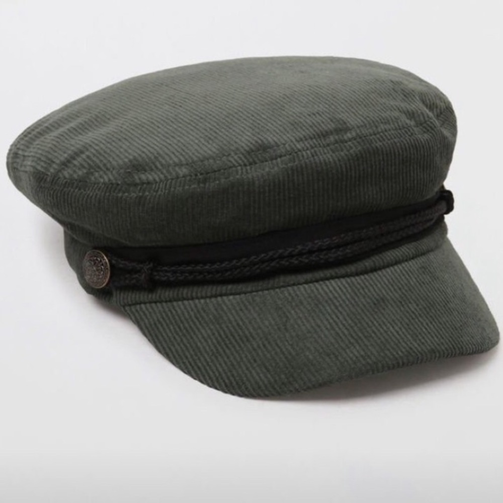 NWT Corduroy Baker Boy Hat